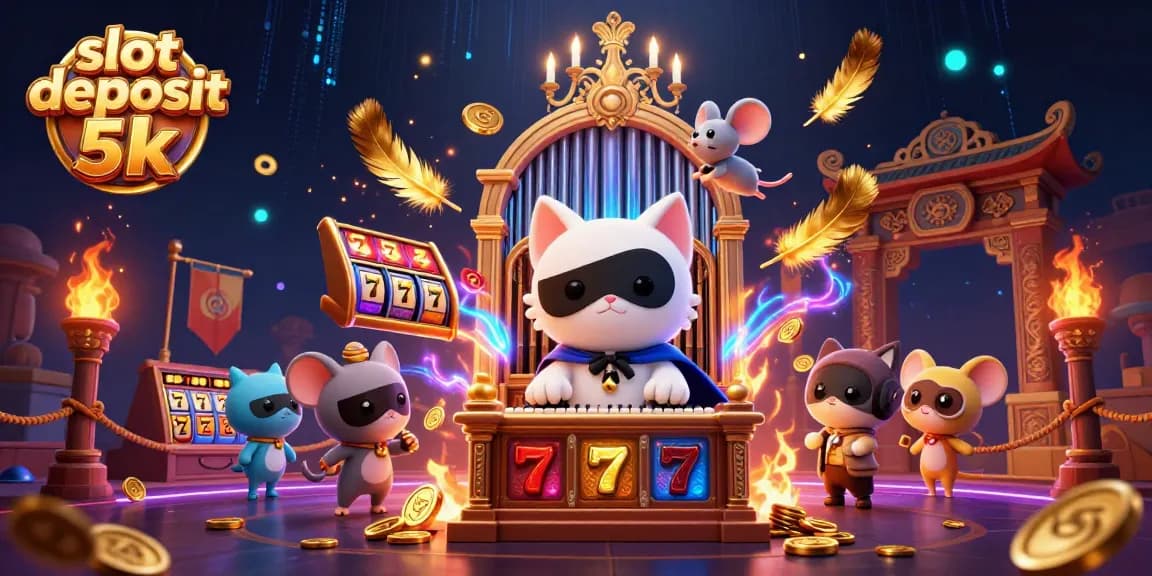 Engage with slot deposit 5k gameplay featuring dynamic characters, vibrant casino elements, and captivating action.