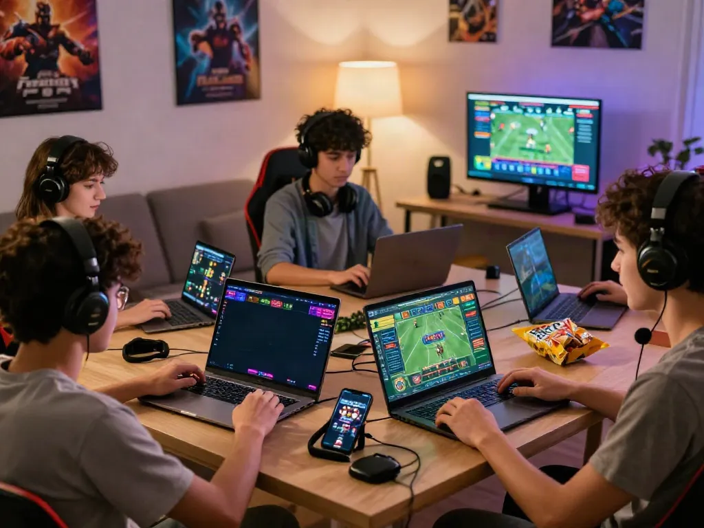 Engaging online gaming experience on http://debet-onl.com with diverse players enjoying various games.